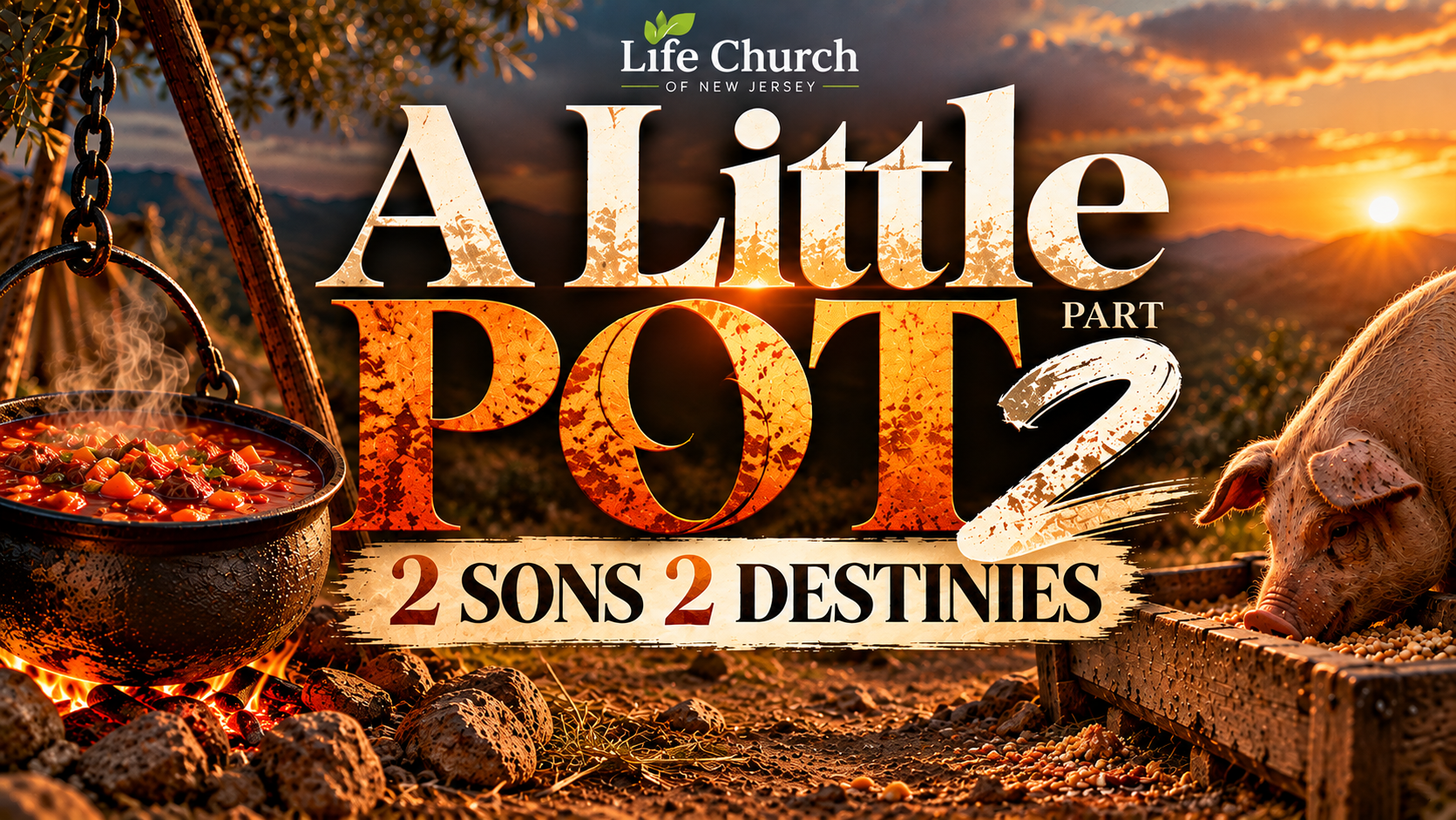 A Little Pot · Part Two — weekly devotional cover from Life Church of New Jersey